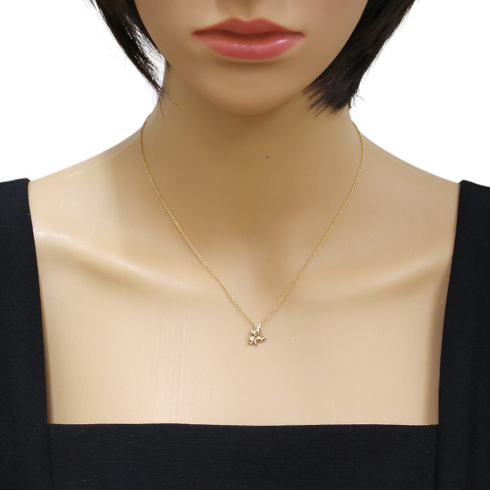 TIFFANY&Co. ティファニー オリーブリーフ ネックレス 18金 K18