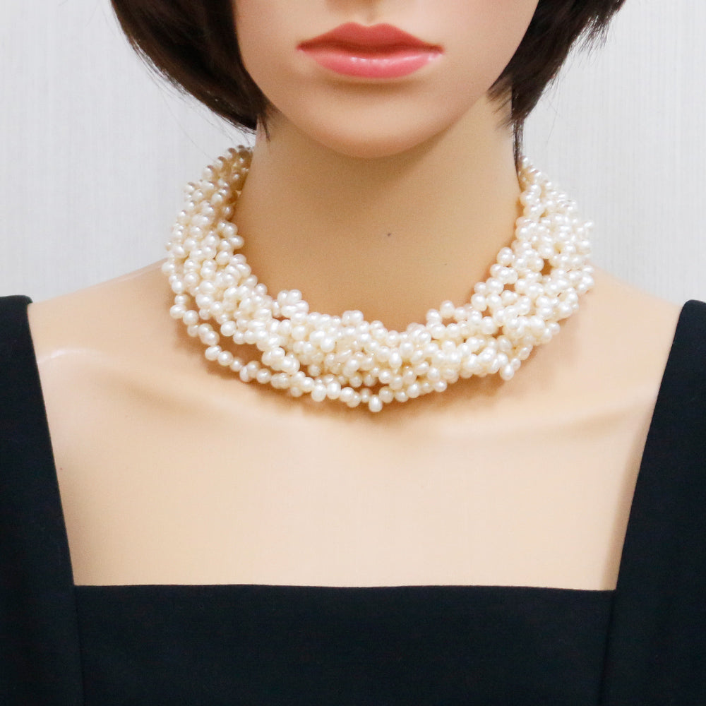 ティファニー トルセード パール ネックレス ティファニー 18金 パール