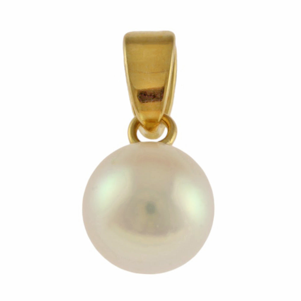 MIKIMOTO ミキモト ペンダントトップ 18金 K18イエローゴールド パール
