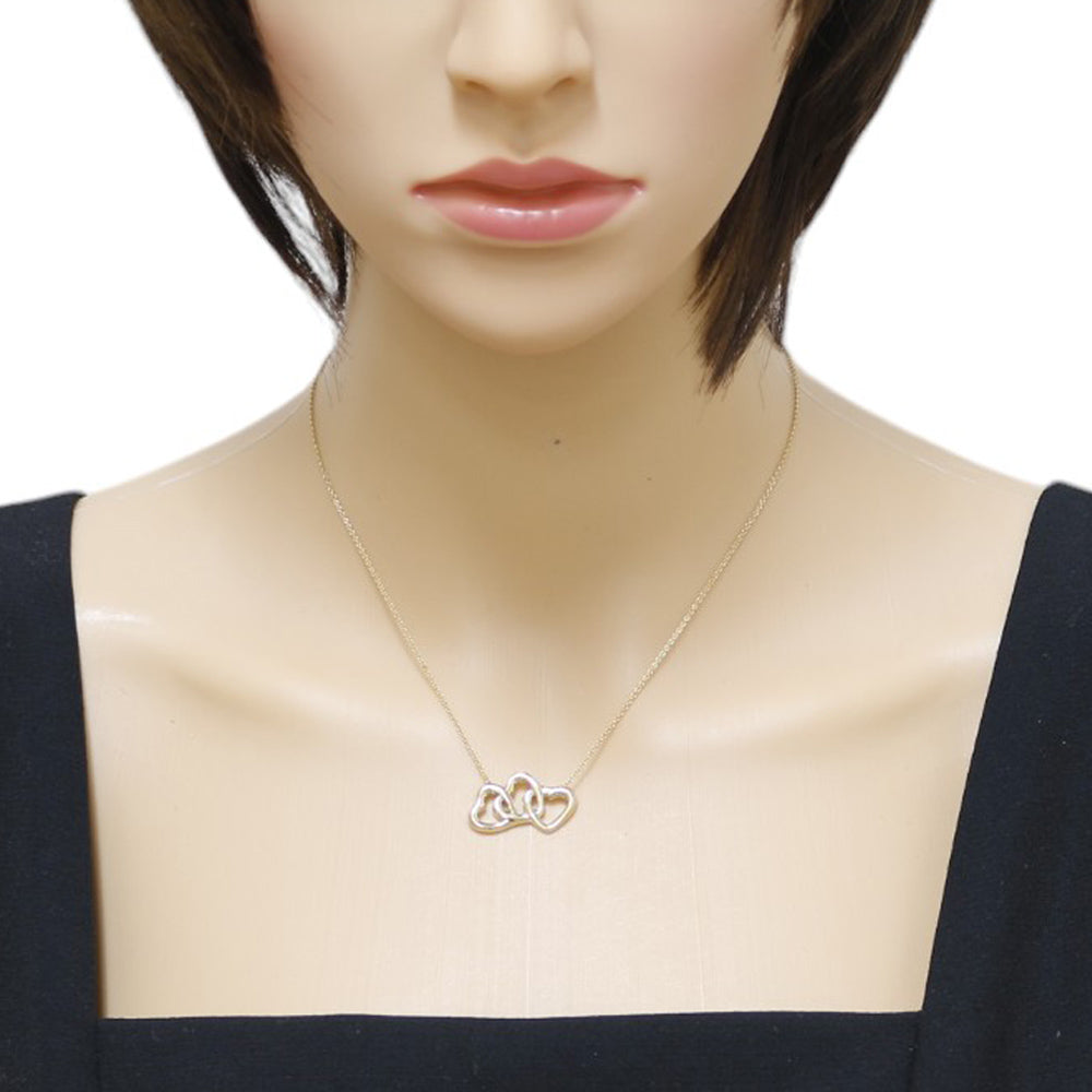 TIFFANY&Co. ティファニー トリプルハート ネックレス 18金 K18