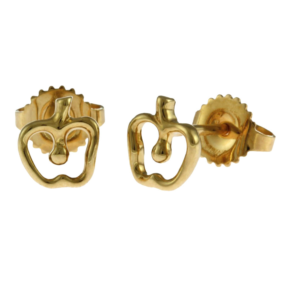 TIFFANY&Co. ティファニー アップル ピアス 18金 K18イエローゴールド