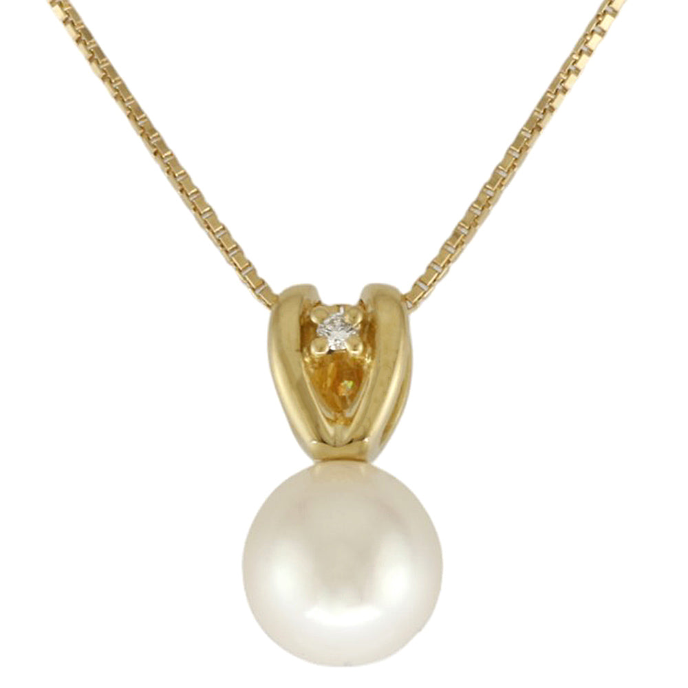 TASAKI タサキ ネックレス 18金 K18イエローゴールド アコヤパール
