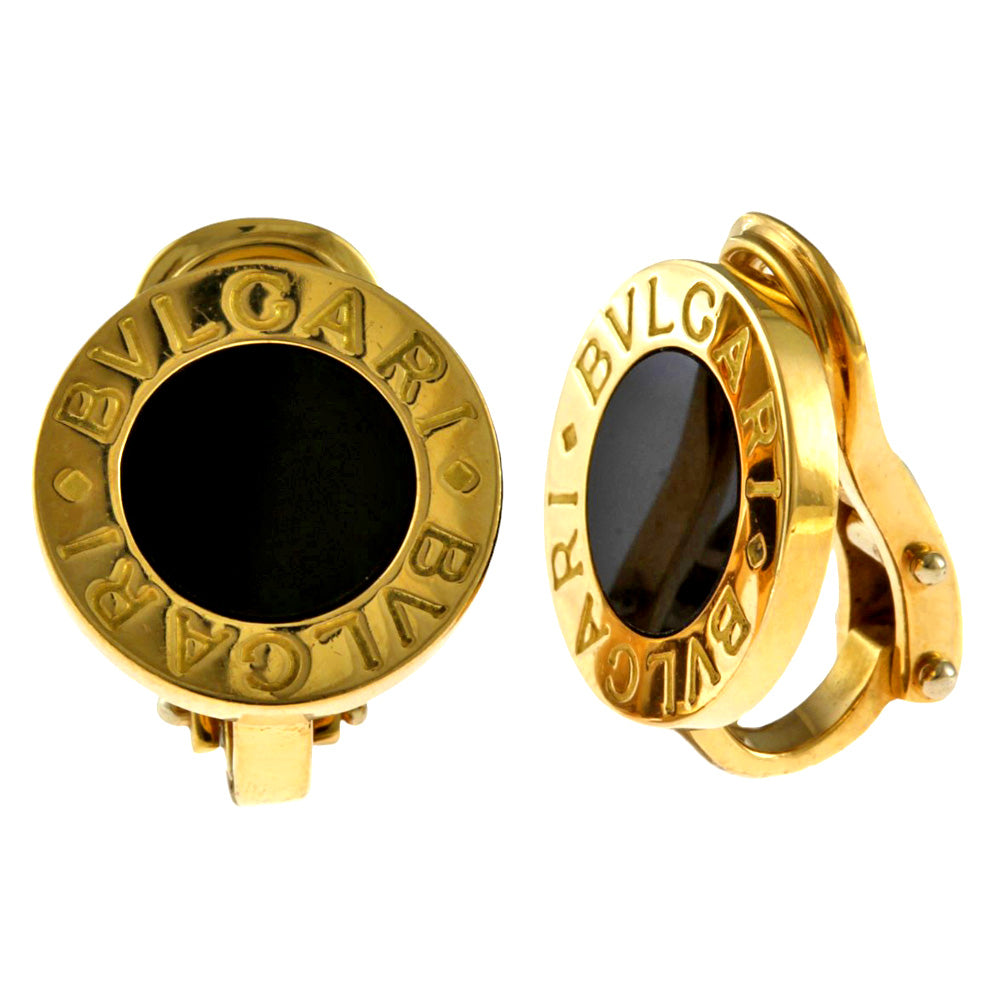 BVLGARI ブルガリ ブルガリブルガリ イヤリング 18金 K18イエロー