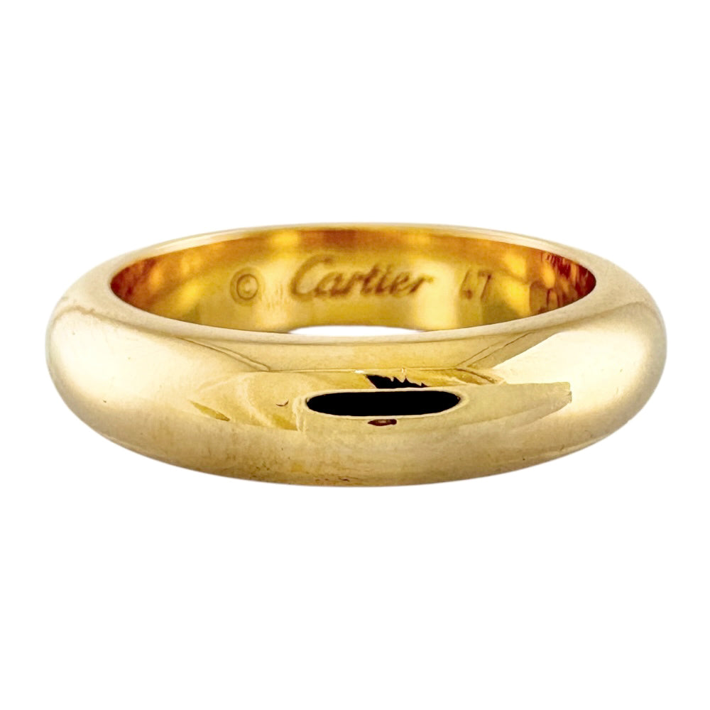CARTIER カルティエ ウエディングバンド リング 指輪 7号 18金 K18