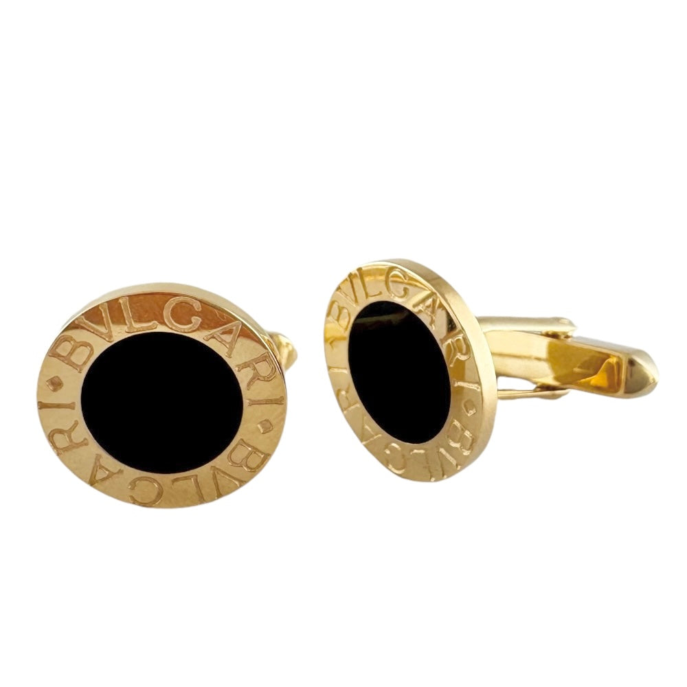 BVLGARI ブルガリ ブルガリブルガリ カフス 18金 K18イエローゴールド