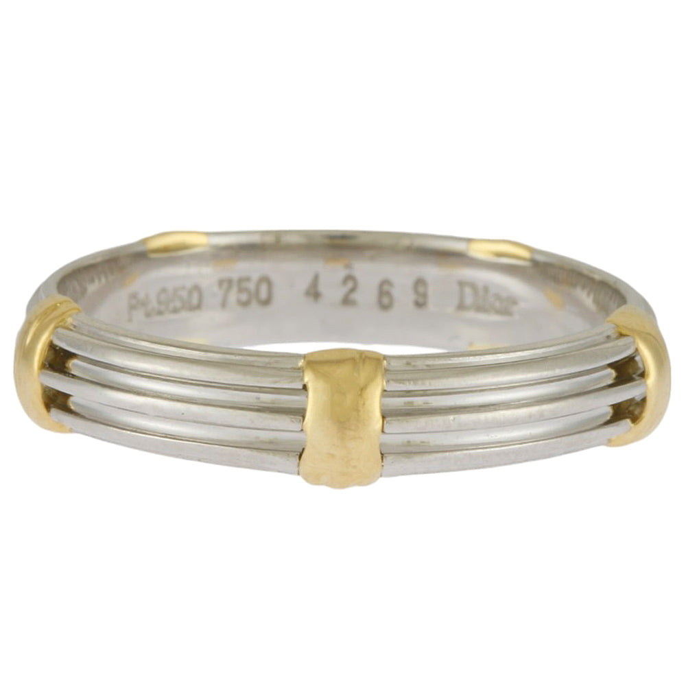 EARLYSUMMER20％】Dior ディオール リング 指輪 15号 Pt950