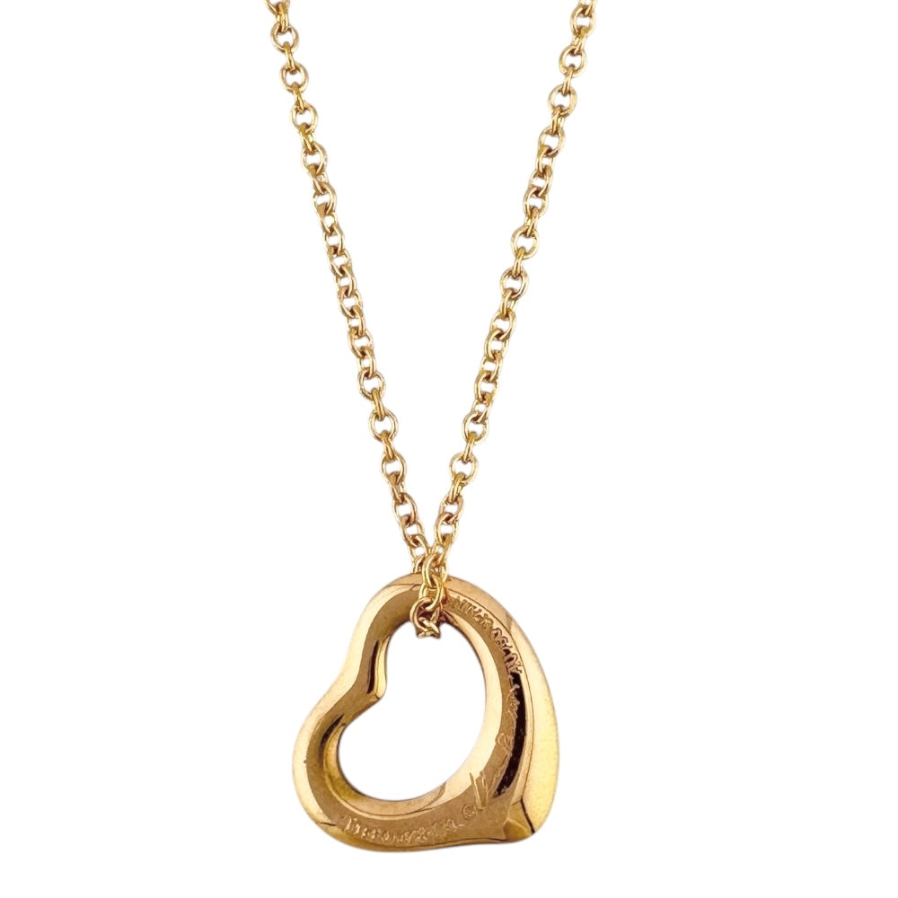 Tiffany&Co. ティファニー リボンモチーフ ネックレス 750YG 1P 