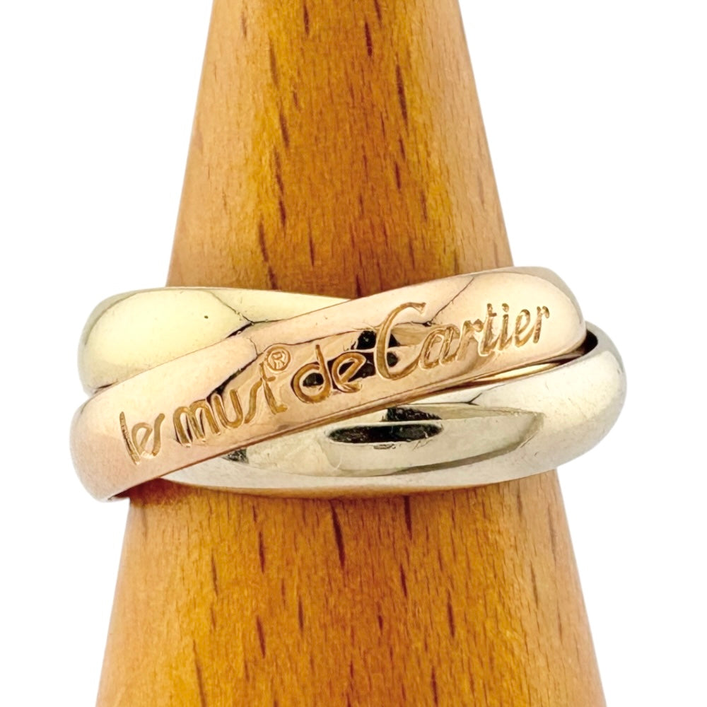 CARTIER カルティエ トリニティ リング 指輪 9号 18金 K18イエロー