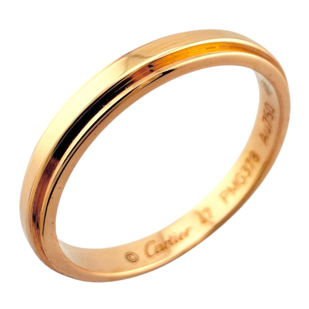 CARTIER カルティエ ダムールウェディング リング 指輪 7号 18金 K18