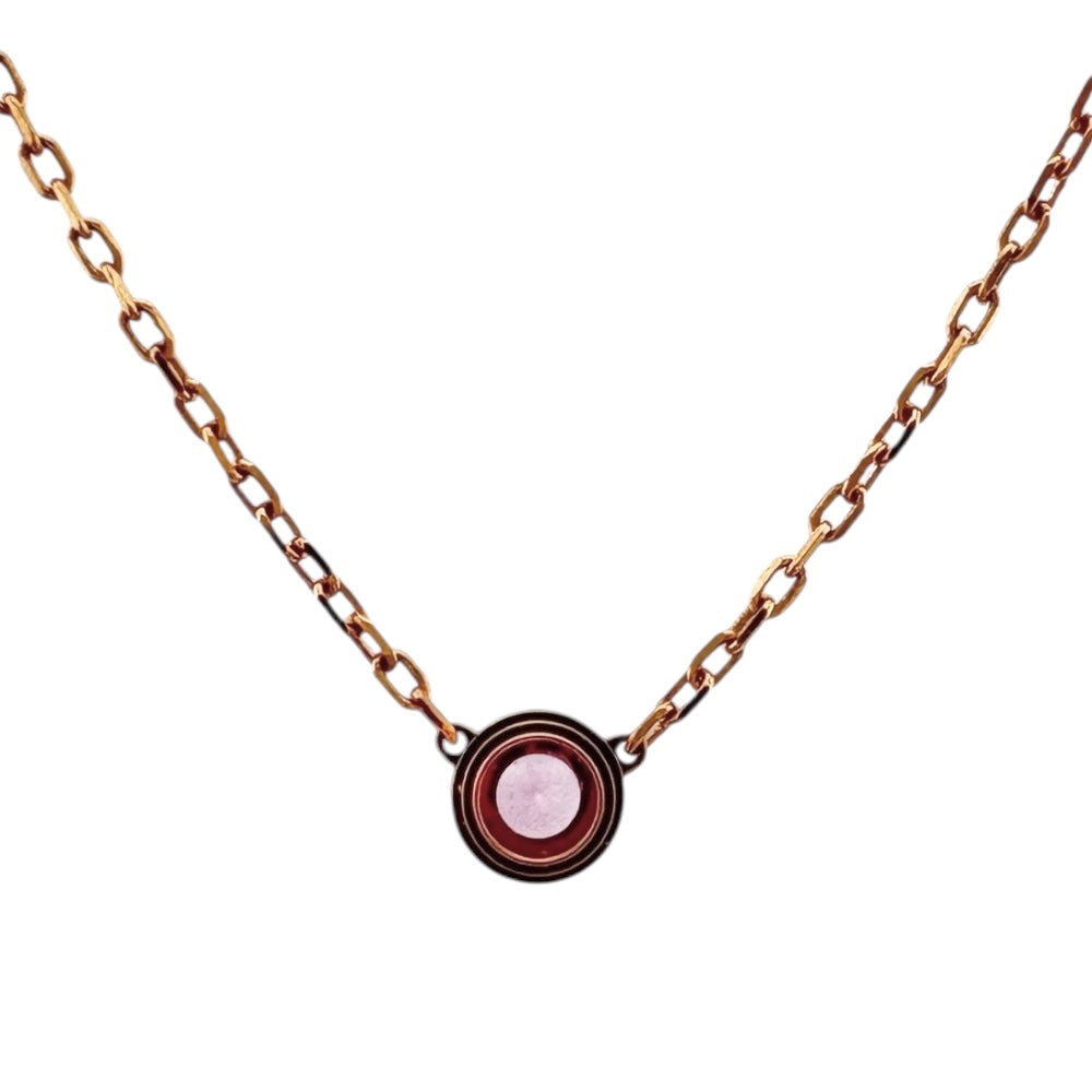 CARTIER カルティエ ダムールディアマンレジェ 約0.09ct ネックレス 18