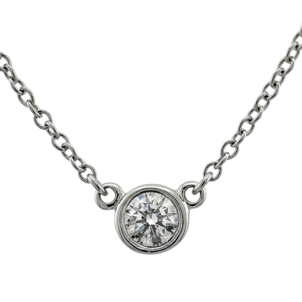 ハチハチ様　極美品✨️箱袋付き　ティファニーバイザヤード0.17ct Pt950 ハチハチ様 極美品✨️箱袋付き ティファニーバイザヤード0.17ct Pt950