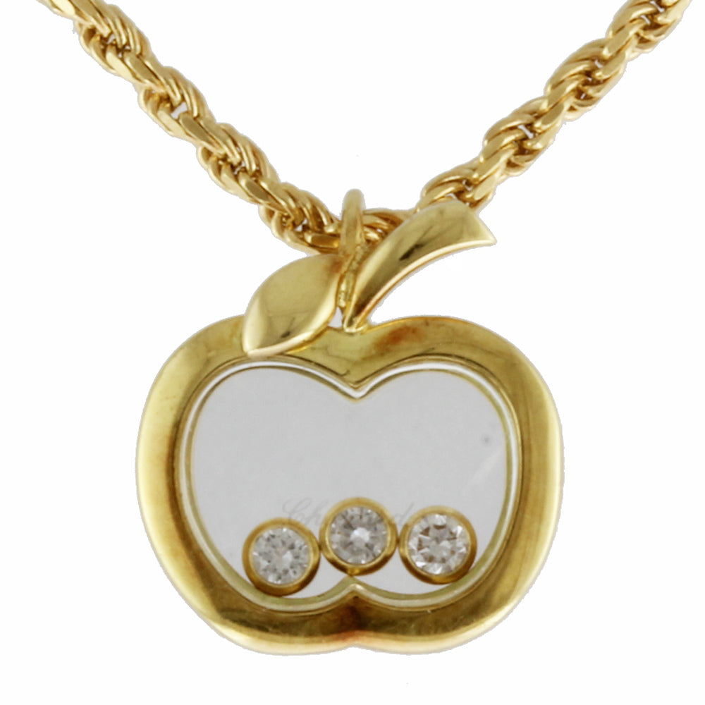 Chopard ショパール ハッピーダイヤモンド ネックレス 18金 K18