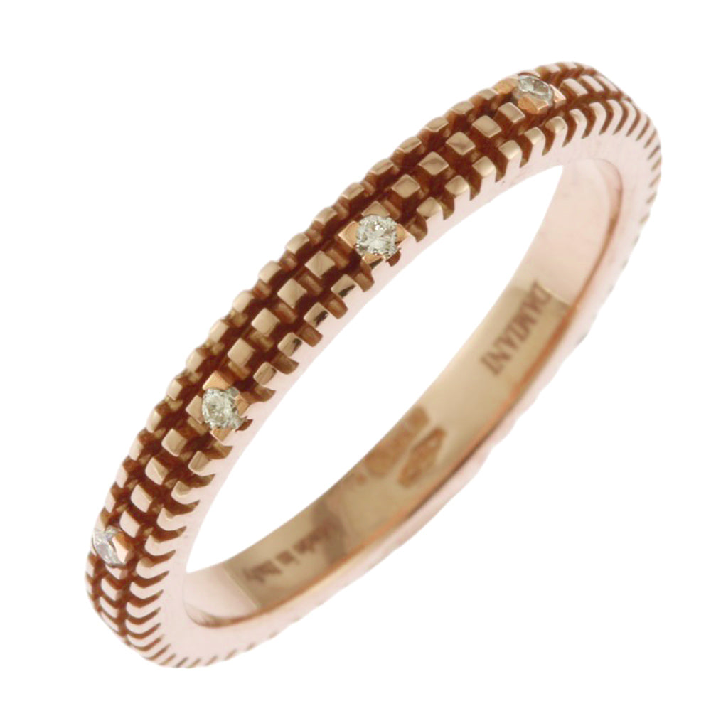 Damiani ダミアーニ メトロポリタン リング 指輪 9号 18金 K18ピンク