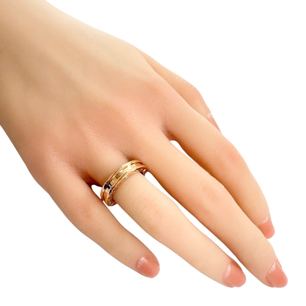BVLGARI ブルガリ B-zero.1 1バンド リング 指輪 11号 18金 K18ピンク