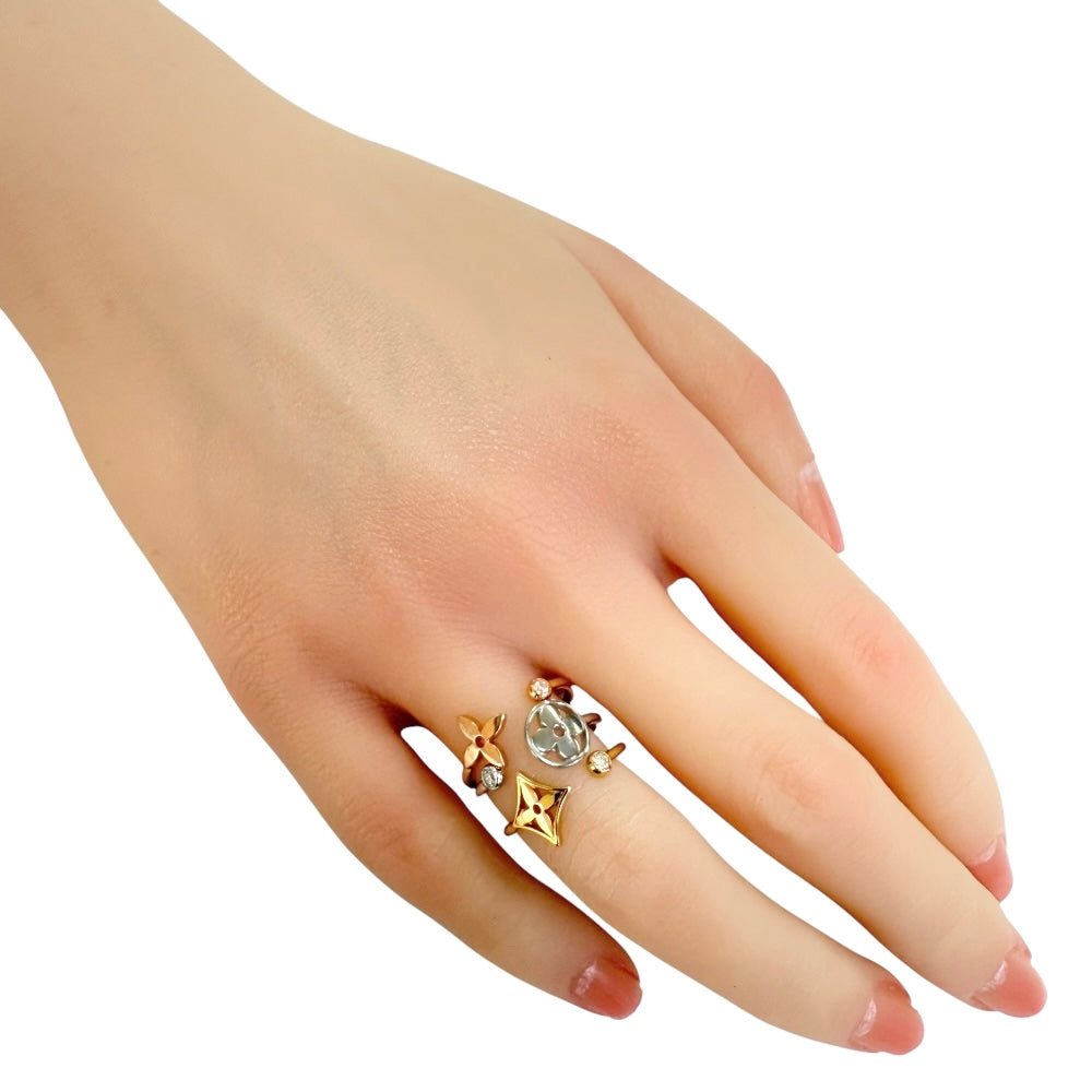 LOUIS VUITTON Louis Vuittonberg Monogram Ideal Ring Ring 11