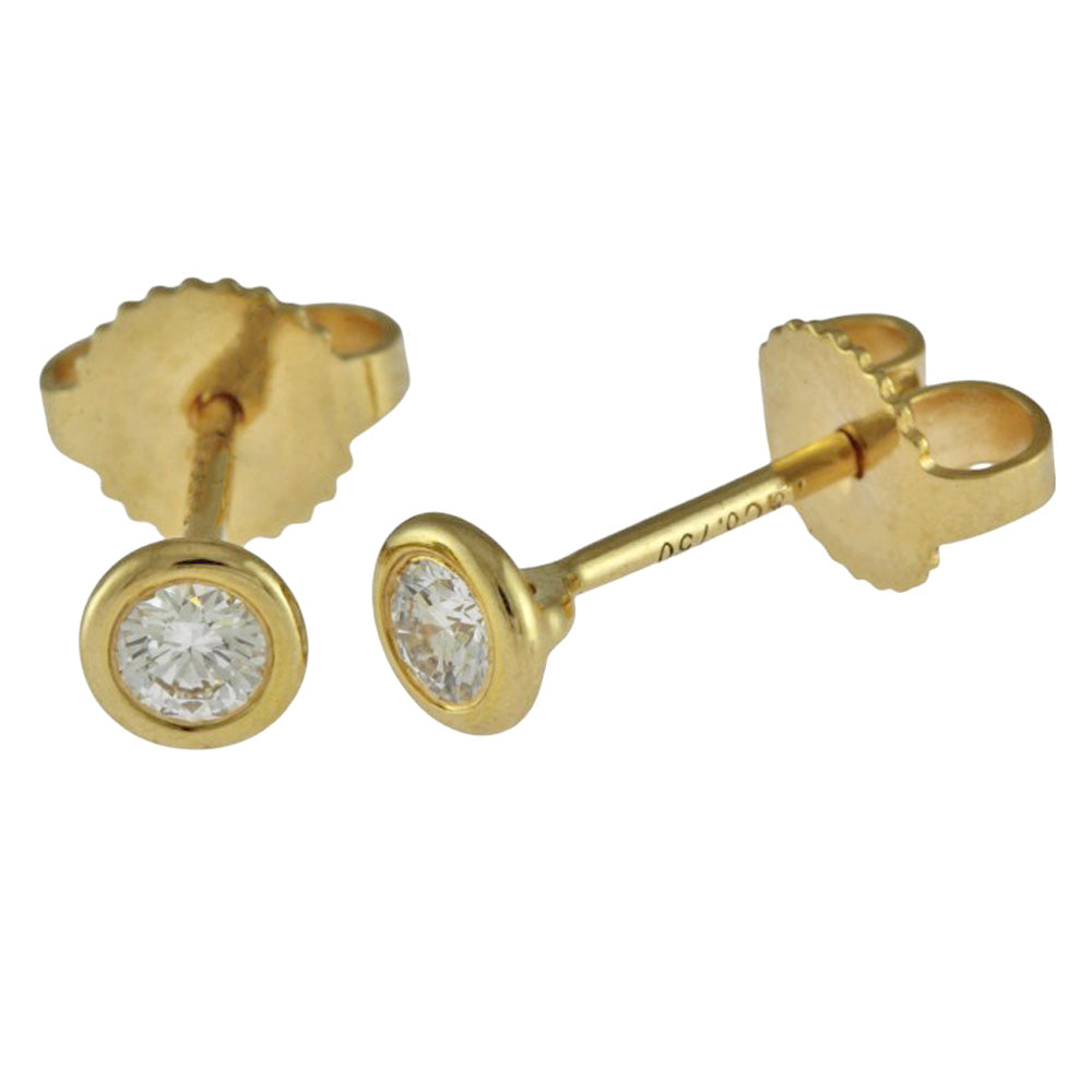 TIFFANY&Co. ティファニー バイザヤード ピアス 18金 K18イエロー