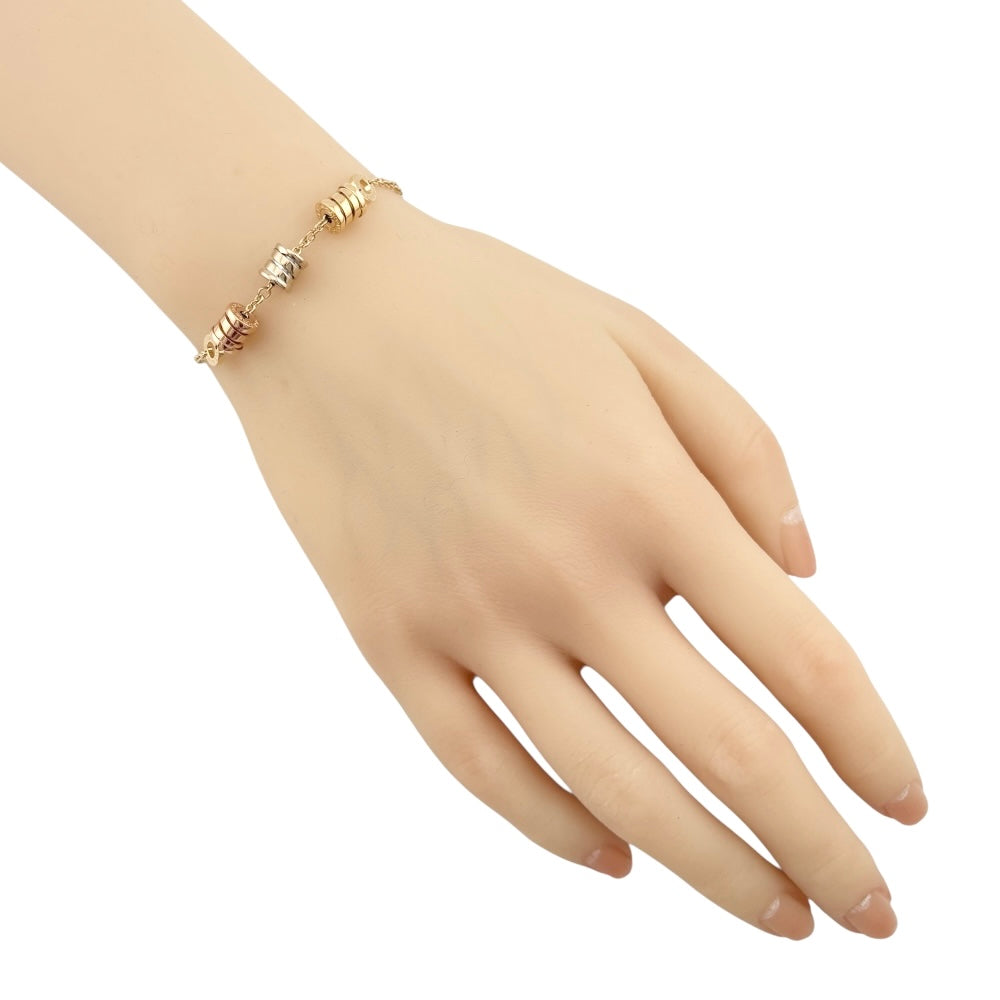 BVLGARI ブルガリ B-zero.1 エレメント ブレスレット 18金 K18イエロー