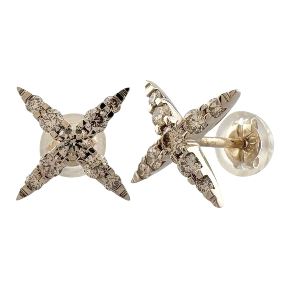 KASHIKEY カシケイ ネイキッド ピアス 18金 K18ゴールド ダイヤモンド