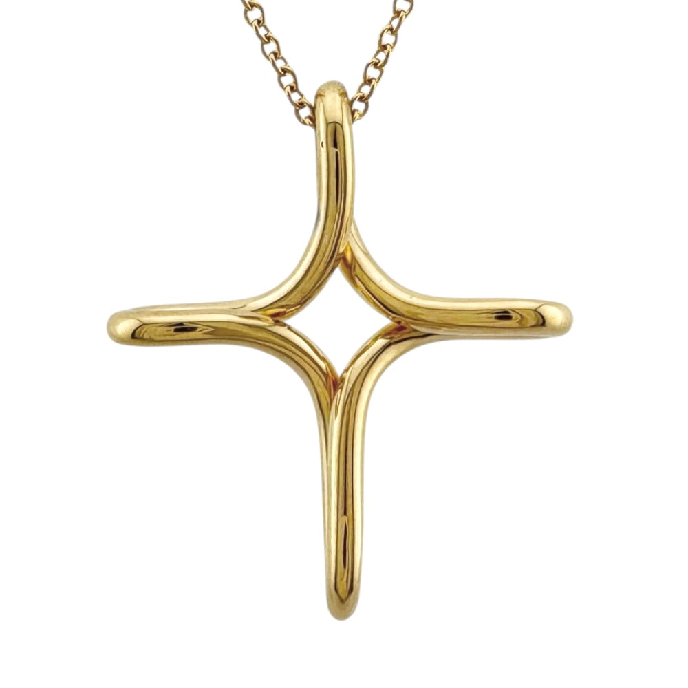 TIFFANY&Co. ティファニー インフィニティ ネックレス 18金 K18