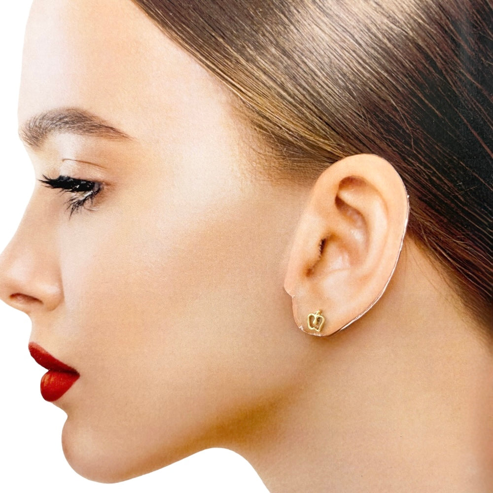 TIFFANY&Co. ティファニー アップル ピアス 18金 K18イエローゴールド