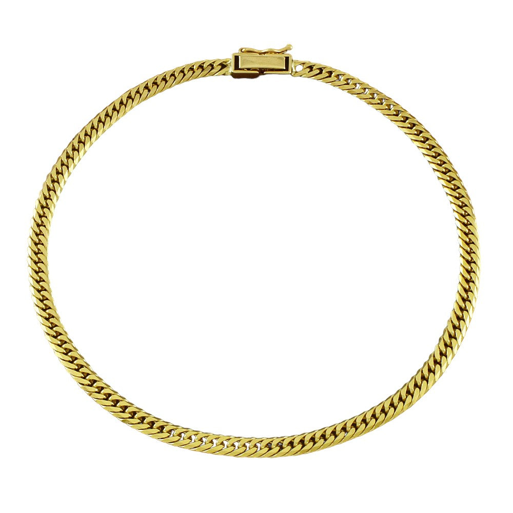 K18 6面　ダブル　喜平　アンクレット　23cm 喜平 アンクレット 約10g 6面ダブル 6DCW 23cm 留め具 中折れ式 18金