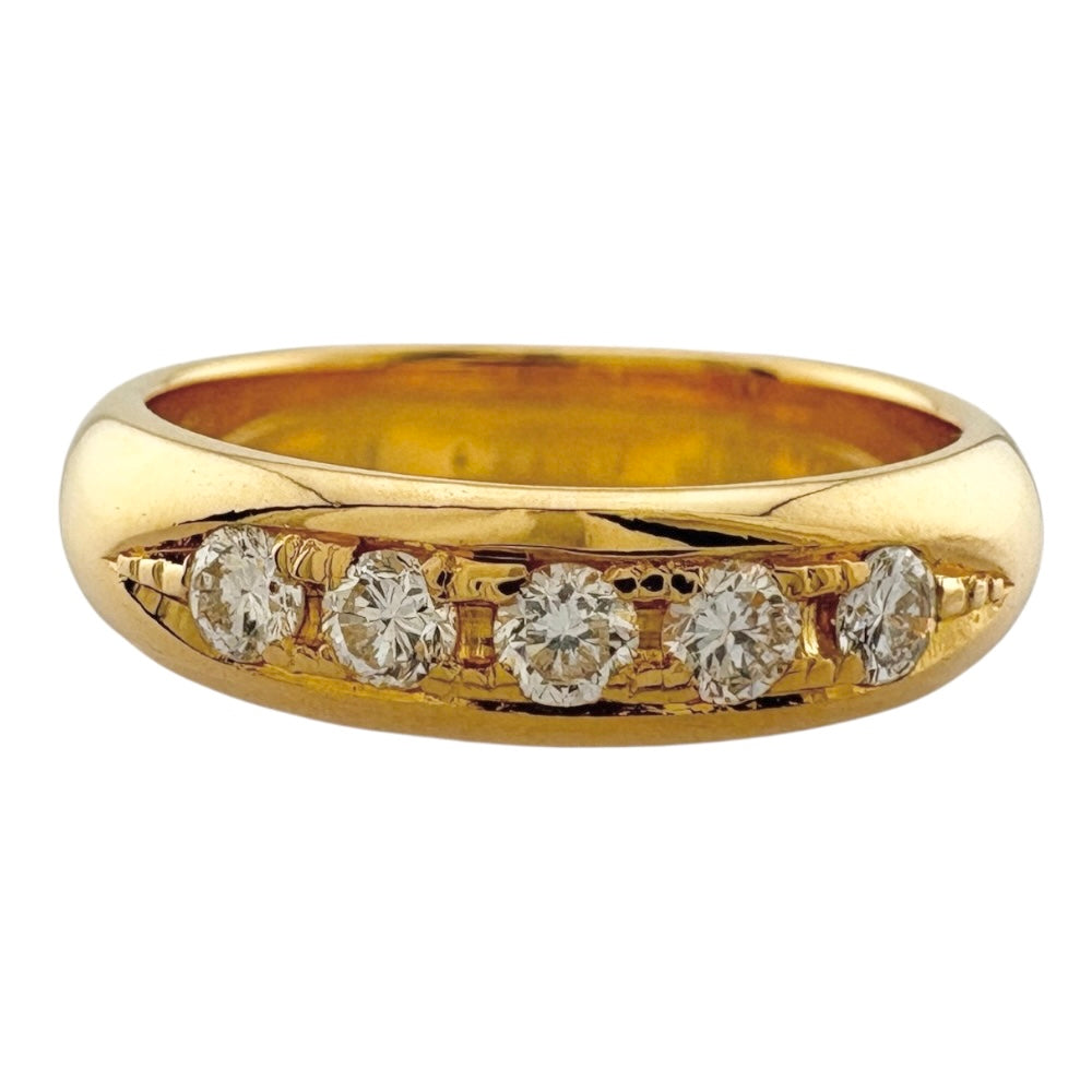 リング 指輪 13号 18金 ダイヤモンド 0.33ct レディース 中古 40 