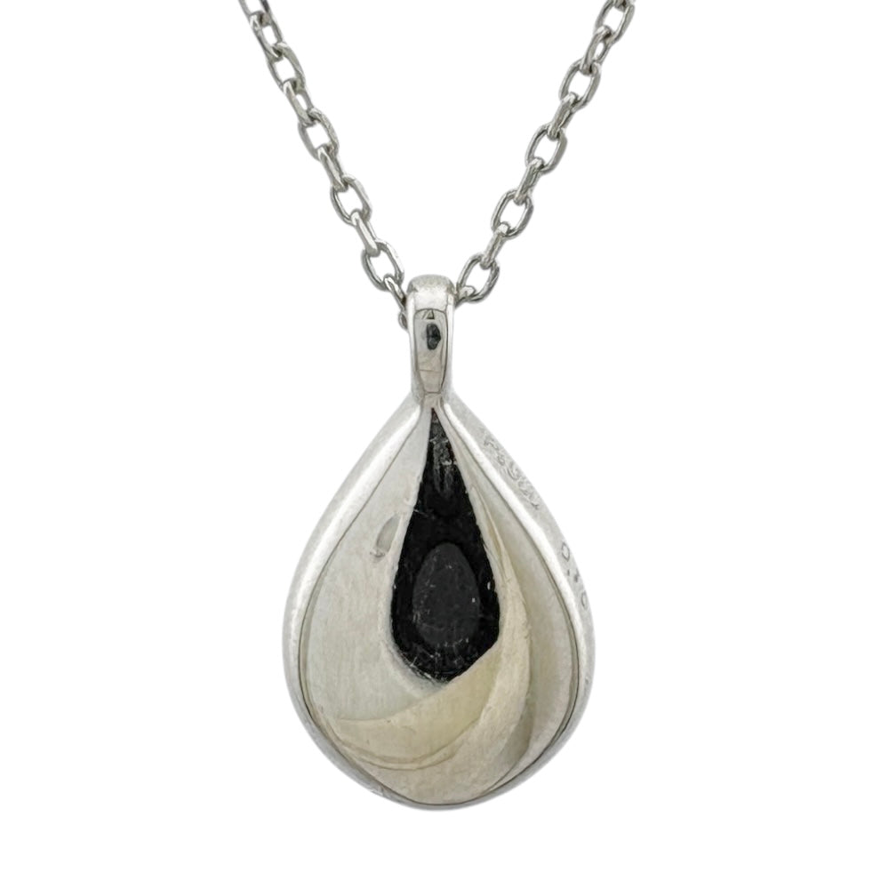ネックレス Pt850プラチナ ダイヤモンド 0.15ct レディース 中古