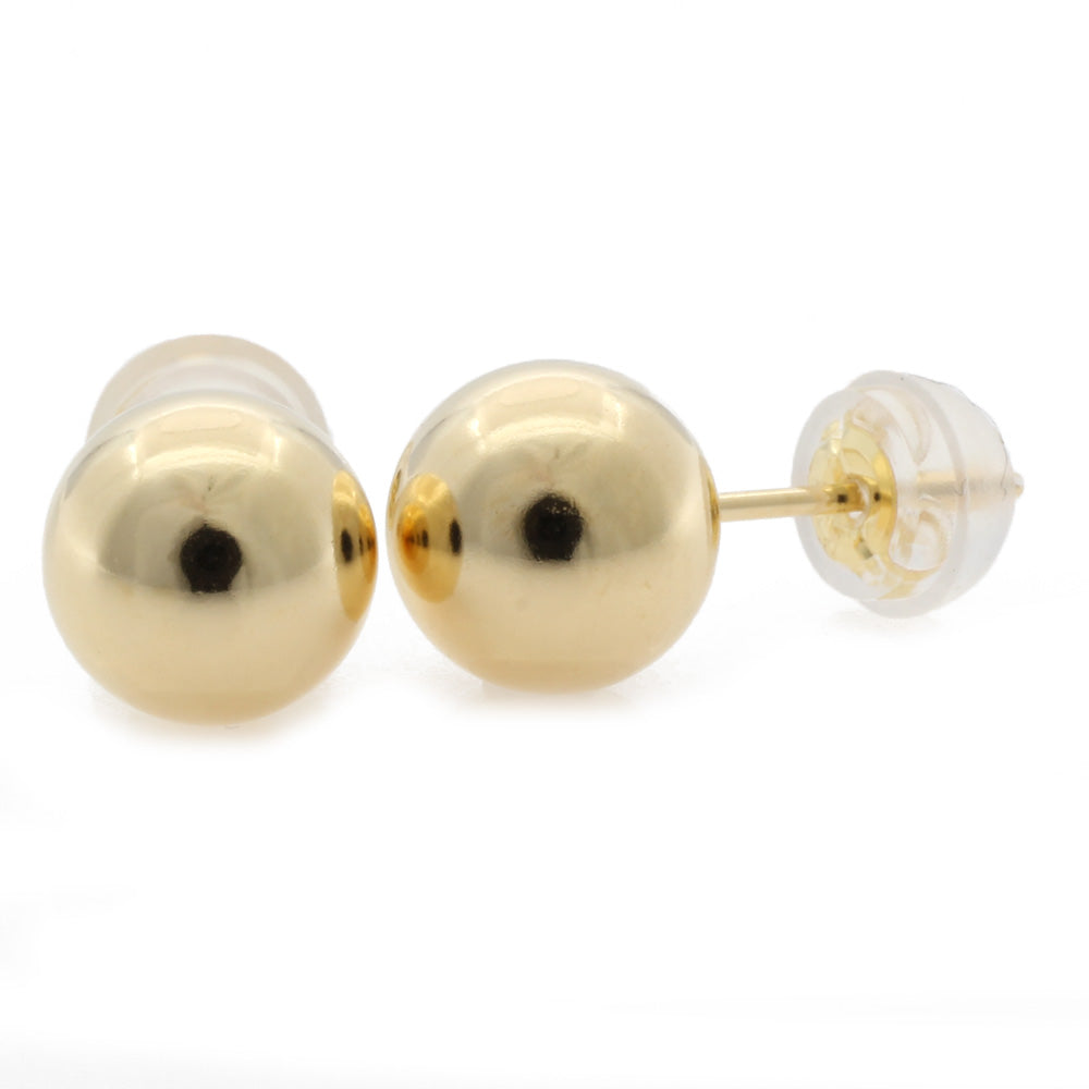 新品】 K18 ピアス 丸玉 7mm ボール 18金 K18ゴールド