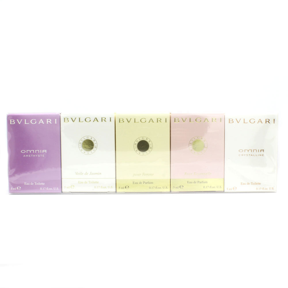 新品】 ブルガリ BVLGARI 香水 ミニサイズ ミニボトル 5点セット お