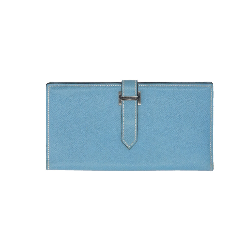 HERMES エルメス ベアンスフレ 長財布 ヴォーエプソン レディース 中古