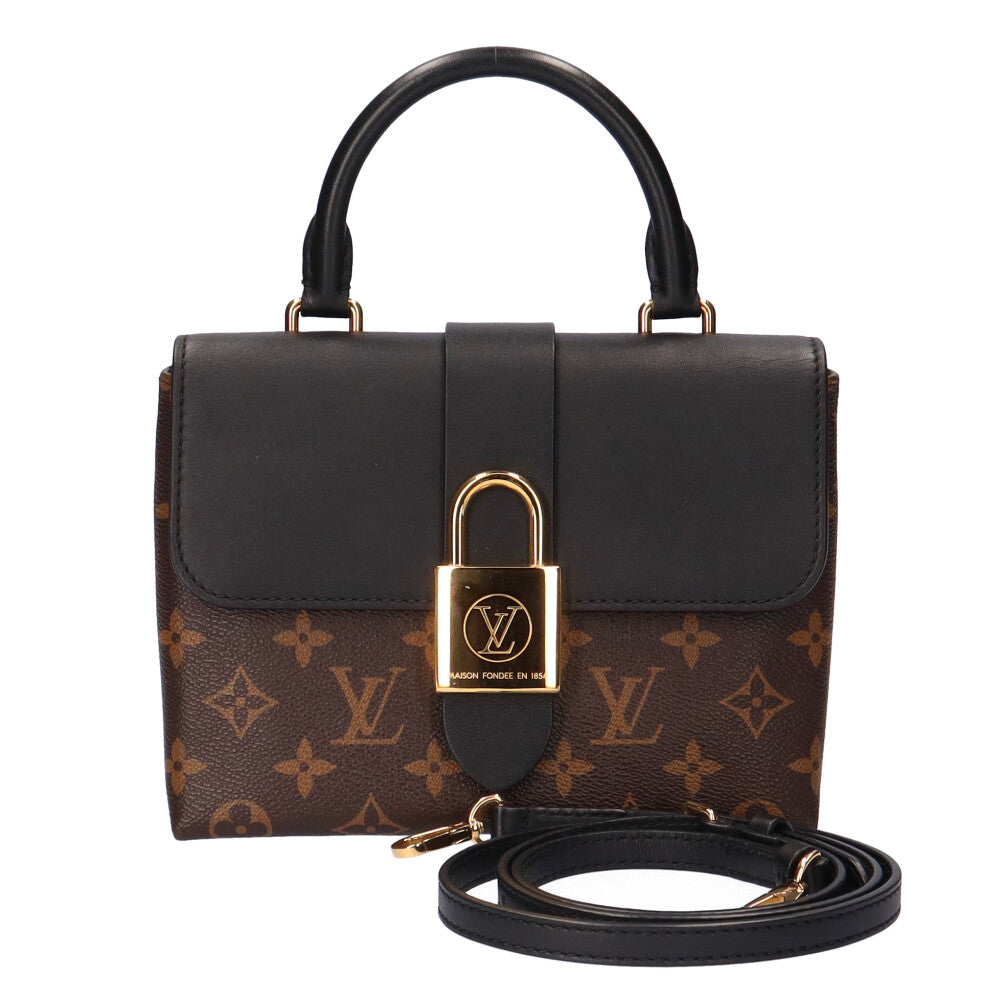 Louis Vuitton Rocky bb モノグラム ハンドバッグ Louis Vuitton Rocky BB Monogram Handbag Monogram Canvas Noir
