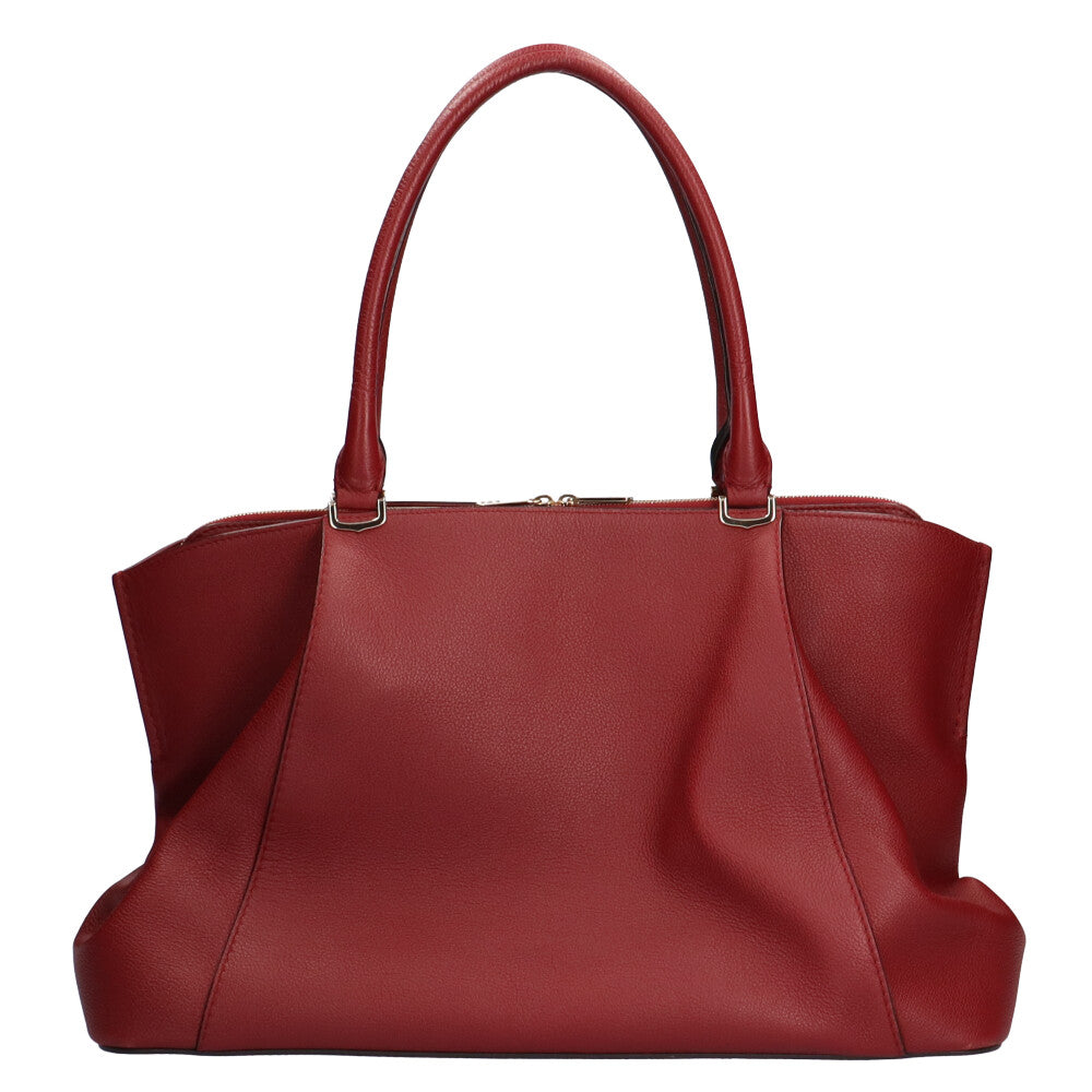 CARTIER MM C de Cartier shoulder bag leather red ladies used