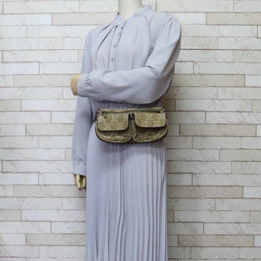 EARLYSUMMER20％】CELINE セリーヌ マカダム ウエストバッグ デニム