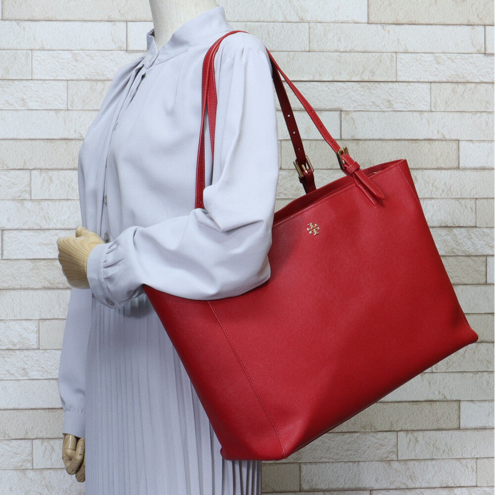 Tory Burch Tote Bag Leather Red Women's Used – 【公式】リサイクル