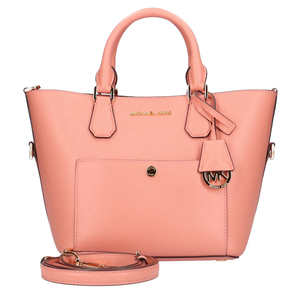 マイケルコース Michael Kors ショルダーバッグ レザー ピンク