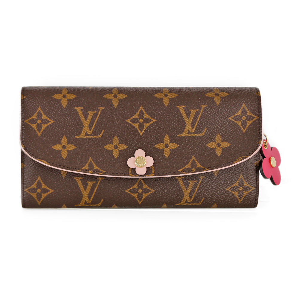 LOUIS VUITTON ルイヴィトン エミリー フラワー モノグラム 長財布
