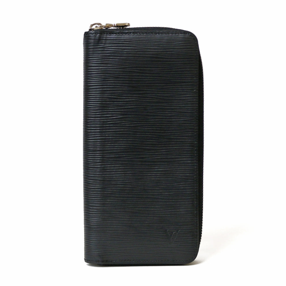 Louis Vuitton LOUIS VUITTON Zippy Wallet Vertical Epi Long Wallet