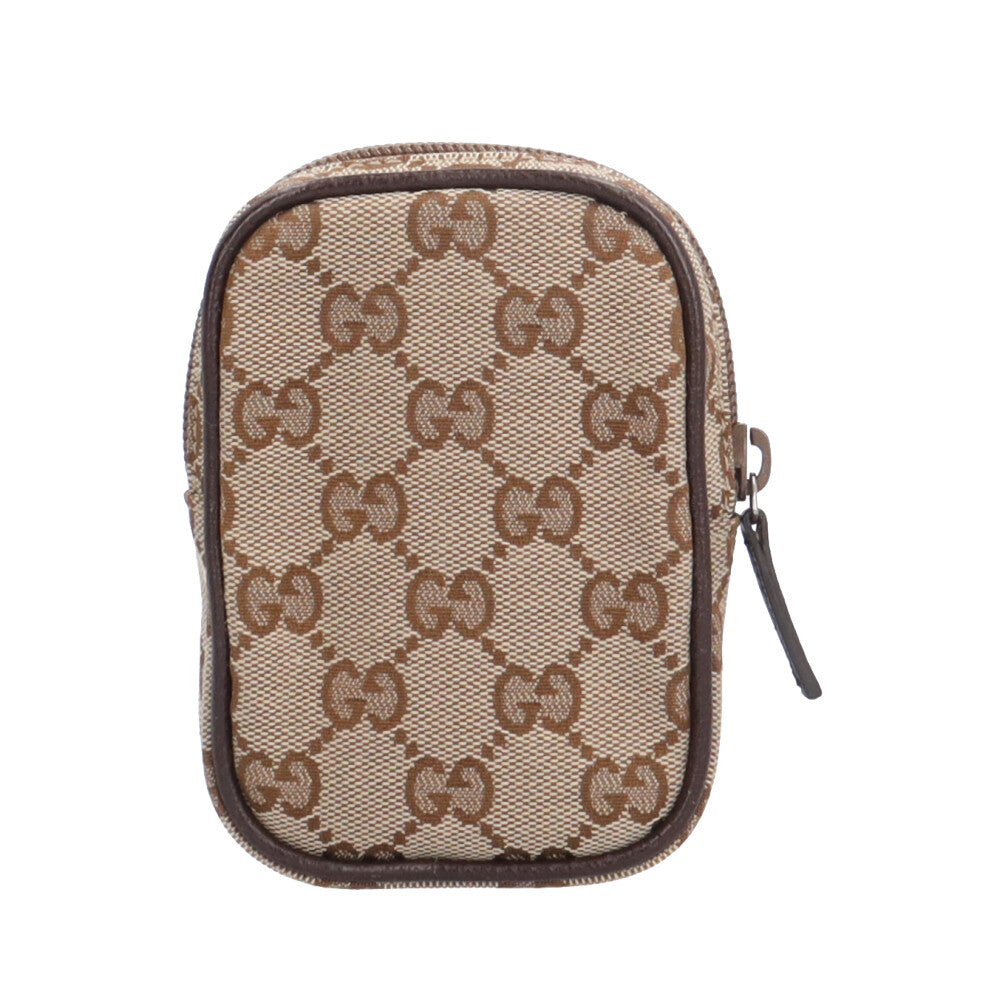 Gucci GGキャンバスポーチ GUCCI グッチ GGキャンバス ポーチ GGキャンバス レディース 中古