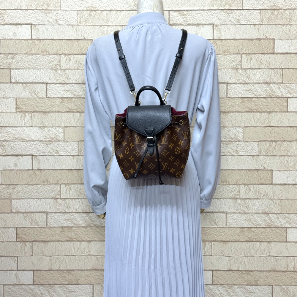 LOUIS VUITTON ルイヴィトン モンスリNM BB モノグラム リュック