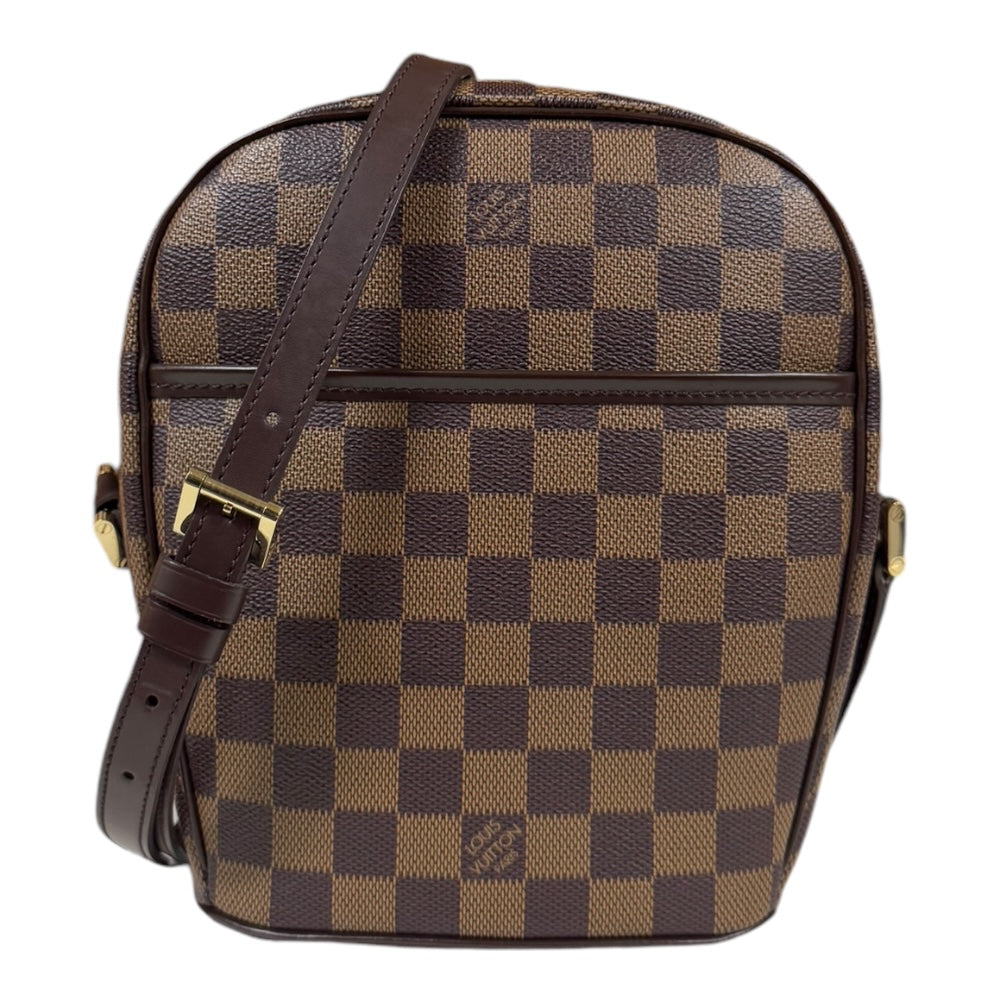 極美品 LOUIS VUITTON イパネマ PM ダミエエベヌ ショルダー LOUIS VUITTON ルイヴィトン ショルダーバッグ ダミエ イパネマPM