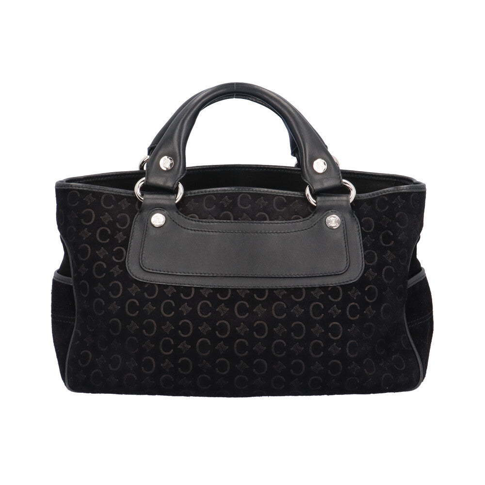 CELINE セリーヌ ブギーバック Cマカダム ハンドバッグ スウェード