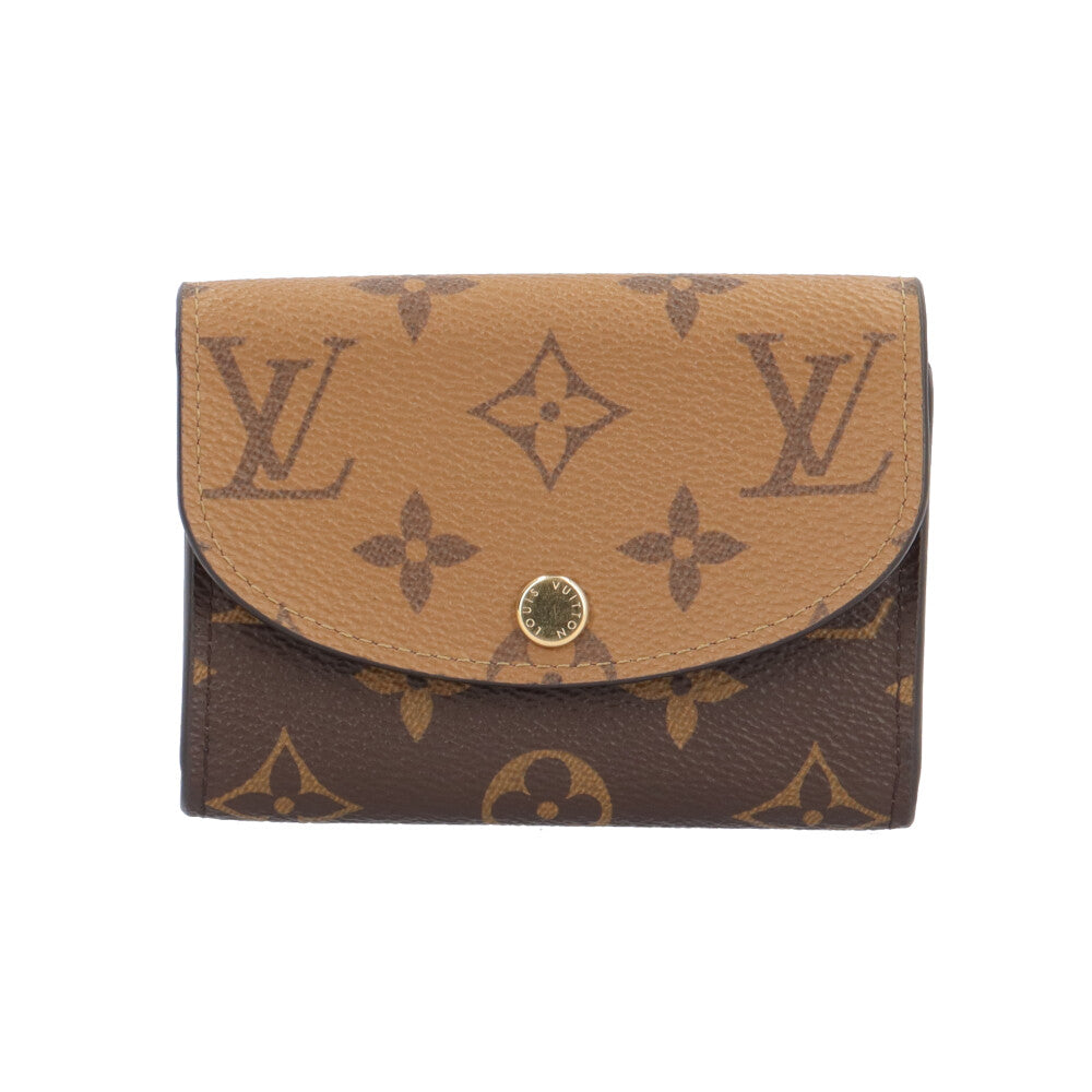 LOUIS VUITTON ルイヴィトン ポルトモネ ロザリ モノグラムリバース