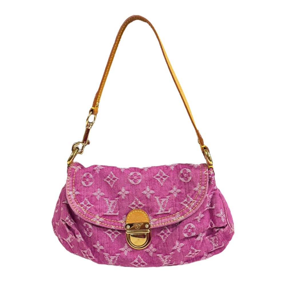 LOUIS VUITTON ルイヴィトン ミニプリーティ モノグラムデニム