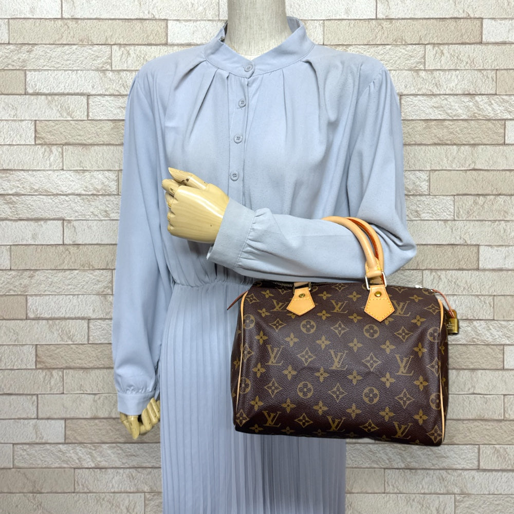 LOUIS VUITTON ルイヴィトン スピーディ25 モノグラム ハンドバッグ