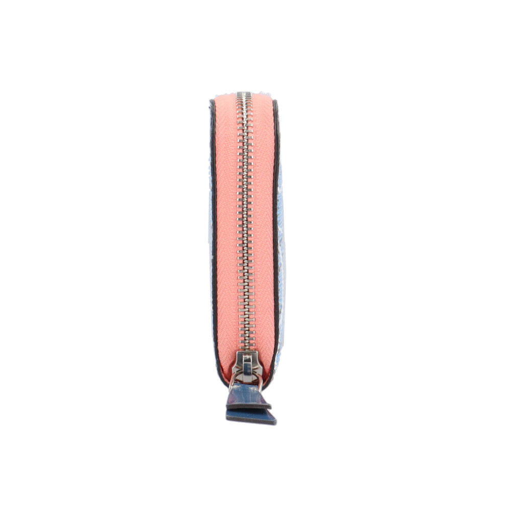 LOUIS VUITTON ルイヴィトン ジッピーウォレット エピ アクアパターン