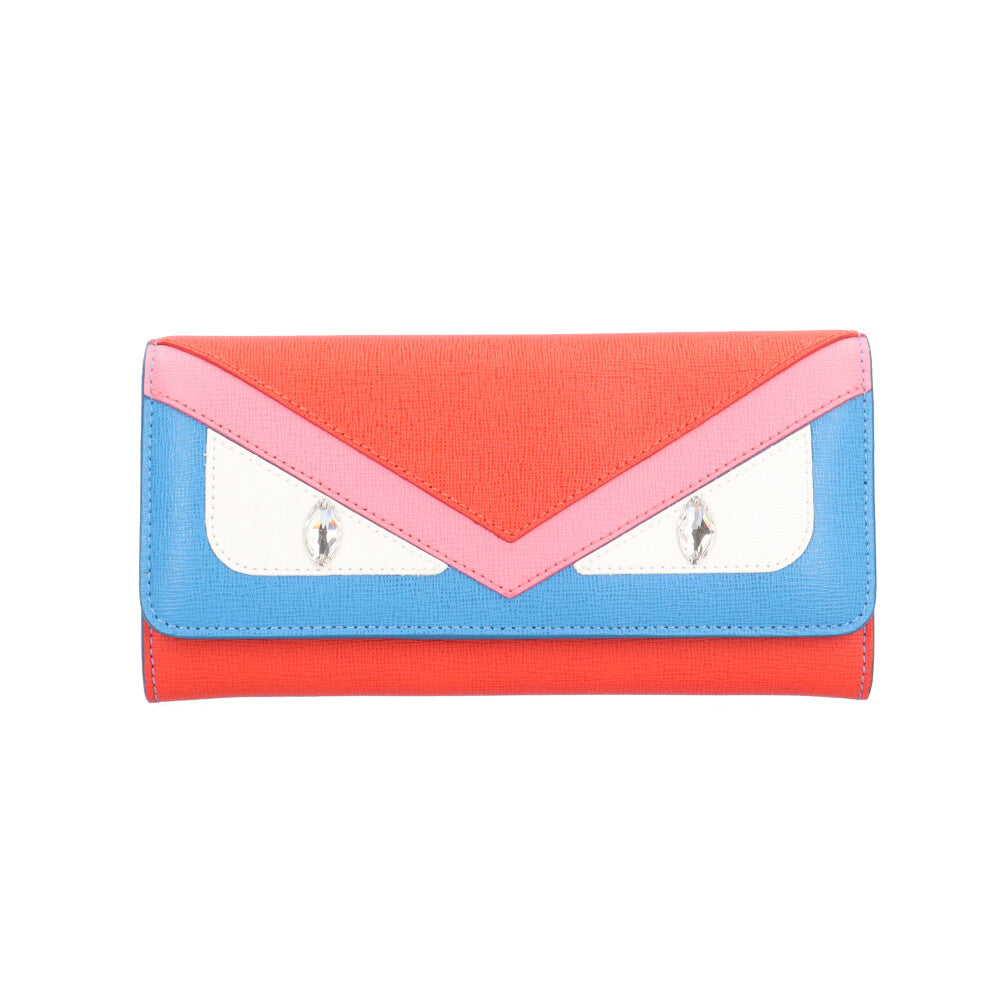 FENDI フェンディ モンスター 長財布 レザー レディース 中古 – 【公式