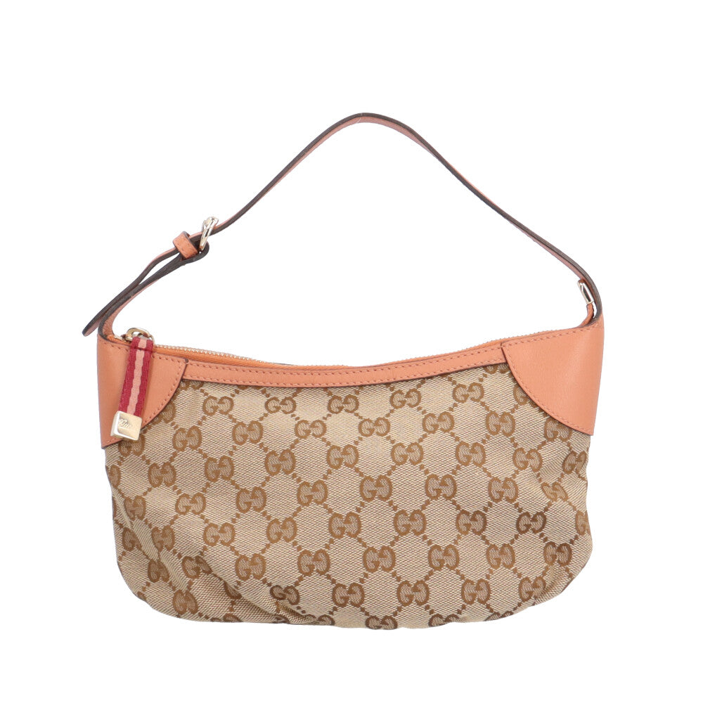 GUCCI グッチ アクセサリーポーチ GGキャンパス ハンドバッグ GG