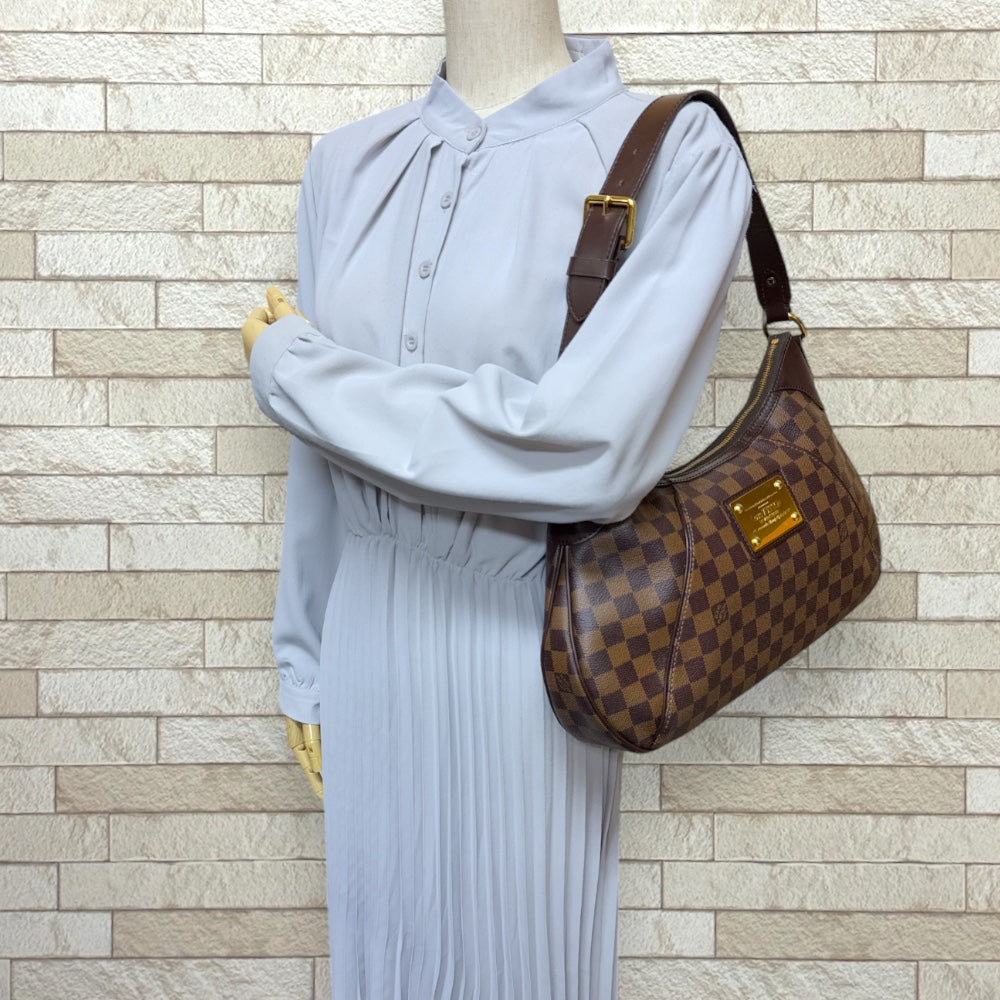 LOUIS VUITTON ルイヴィトン テムズGM ダミエ ショルダーバッグ ダミエ