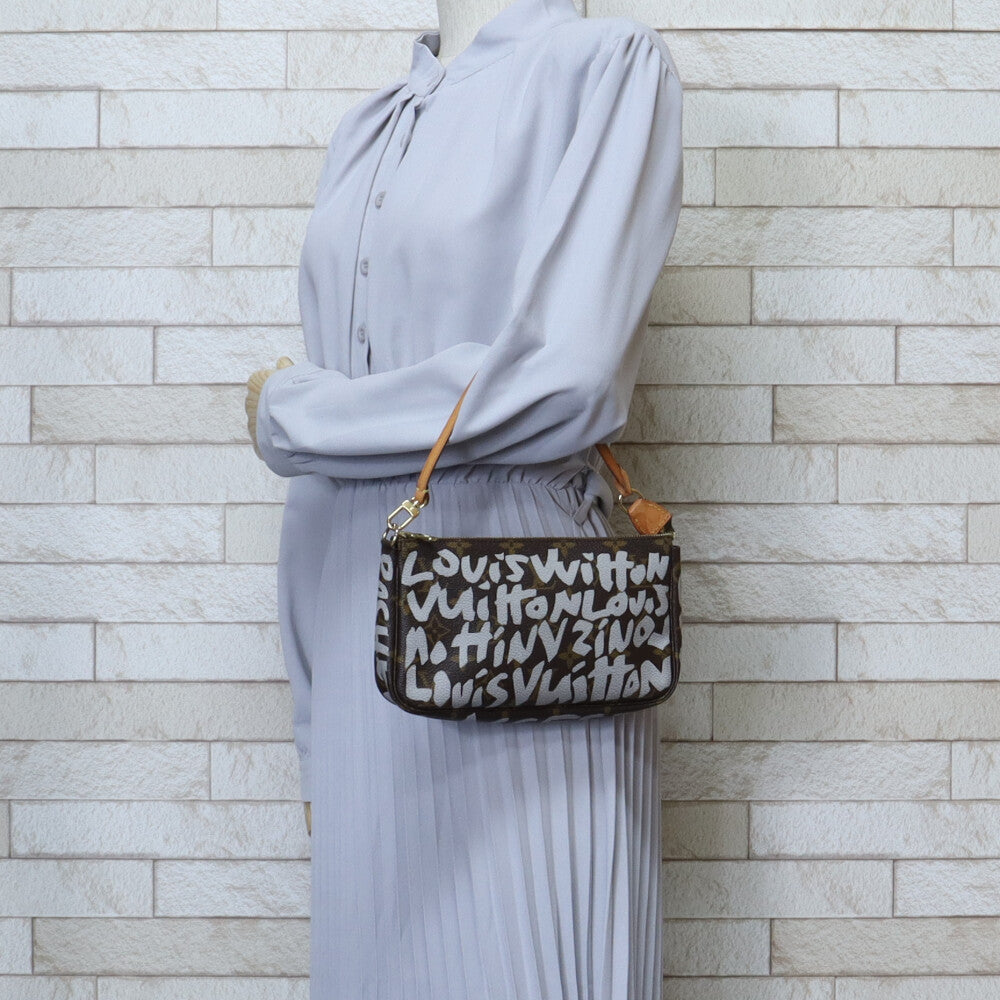 LOUIS VUITTON Louis Vuitton Pochette Accessoires Monogram Graffiti