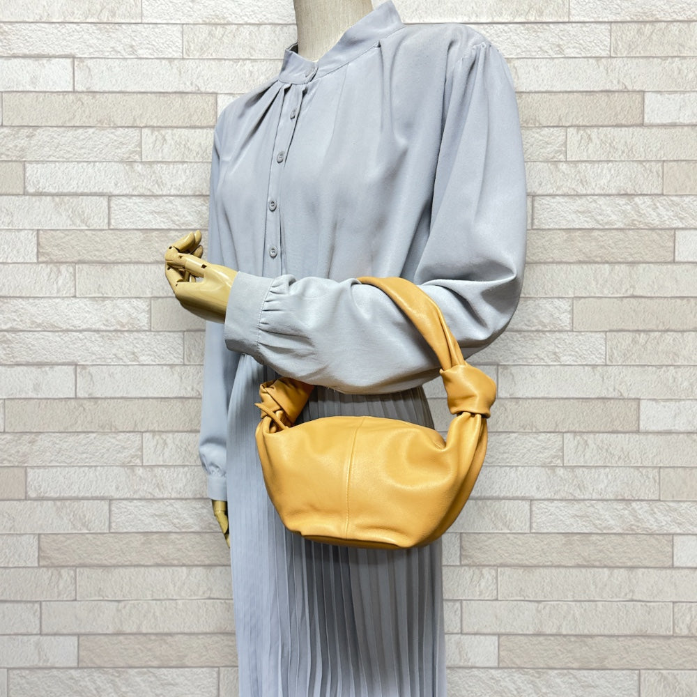 BOTTEGAVENETA ボッテガヴェネタ ダブルノット ハンドバッグ カーフ